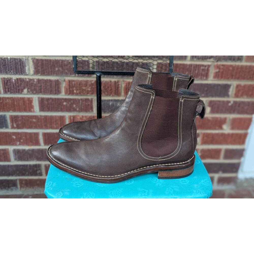 Cole Haan Brown Leather Chelsea Boots w/ Air Soles -Men’s Size 14M